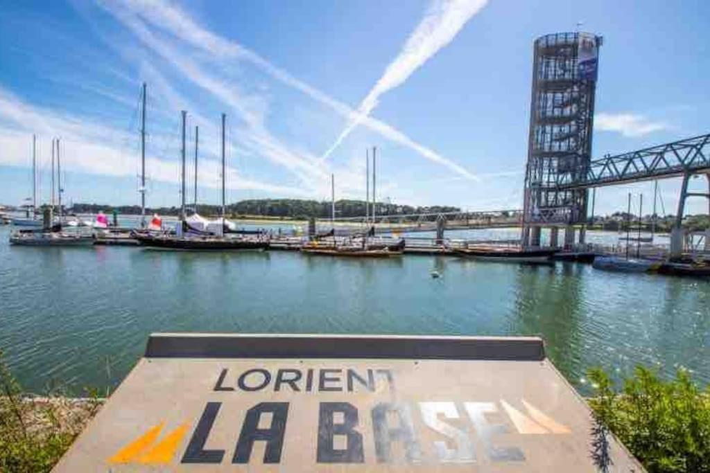 Appartamento T2 Lumineux Refais A Neuf Avec Parking ! Lorient Esterno foto